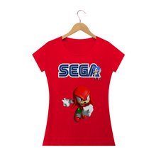 Carregar imagem no visualizador da galeria, Camiseta Knuckles Sonic (long) - WGs Geek
