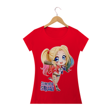 Carregar imagem no visualizador da galeria, Camiseta Arlequina DC Comics (llong) - WGs Geek
