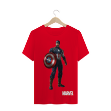 Carregar imagem no visualizador da galeria, Camiseta Capitão América Marvel Comics - WGs Geek
